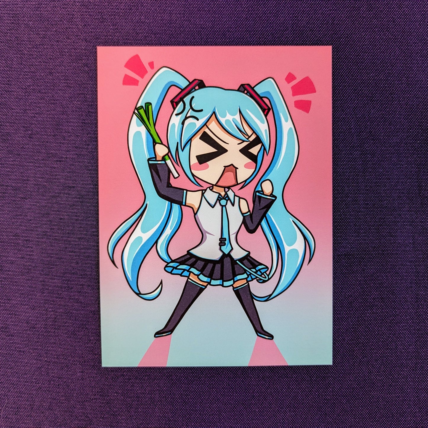 Angry Miku Print