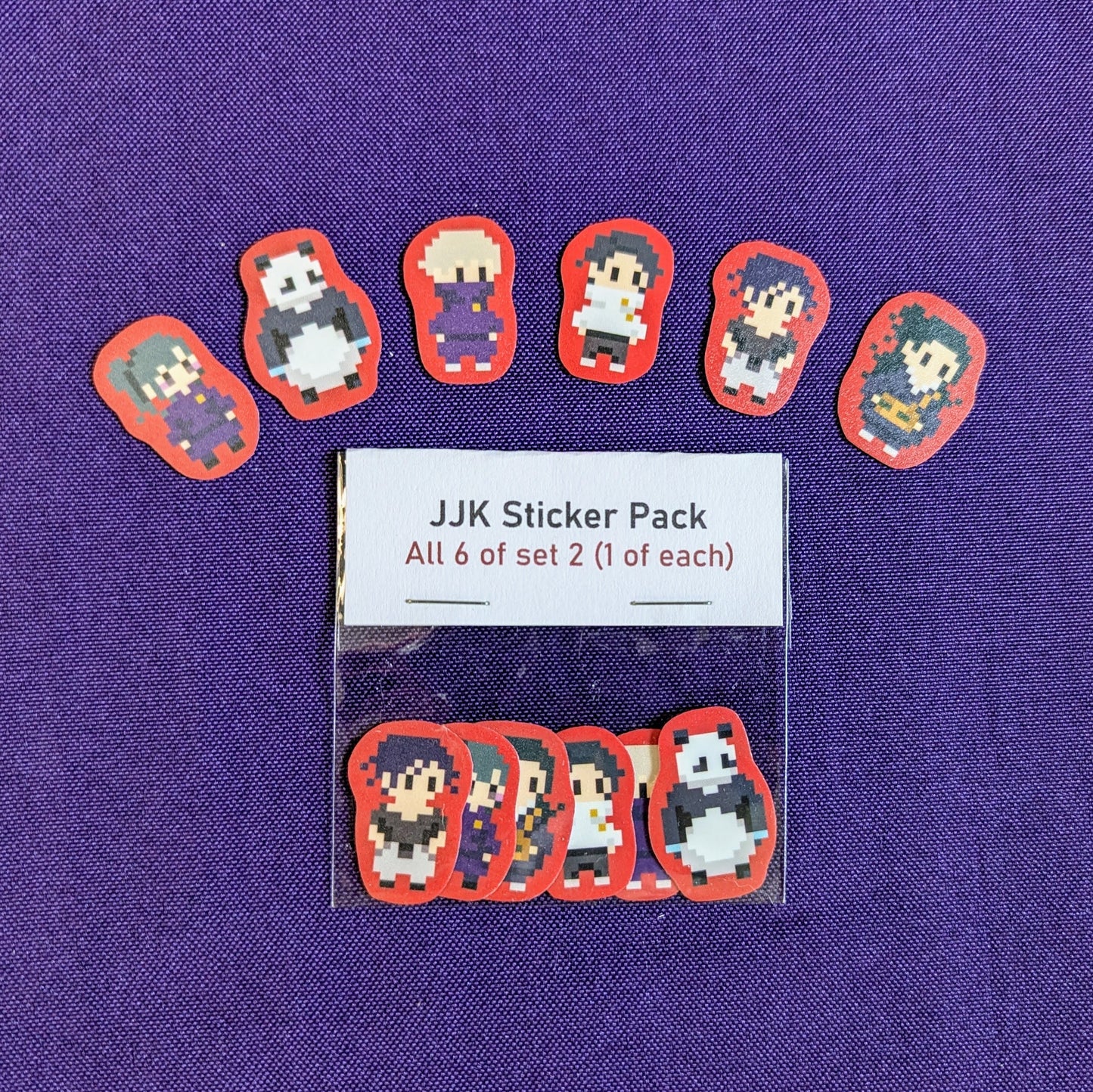 JJK Sticker Pack set 2