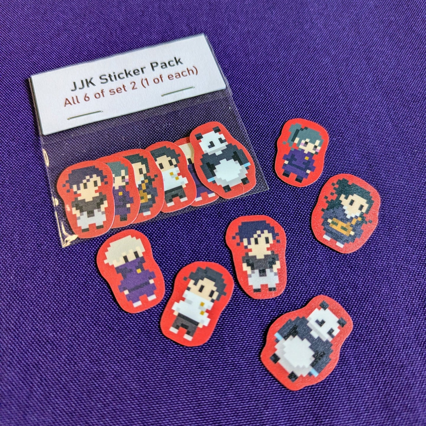 JJK Sticker Pack set 2