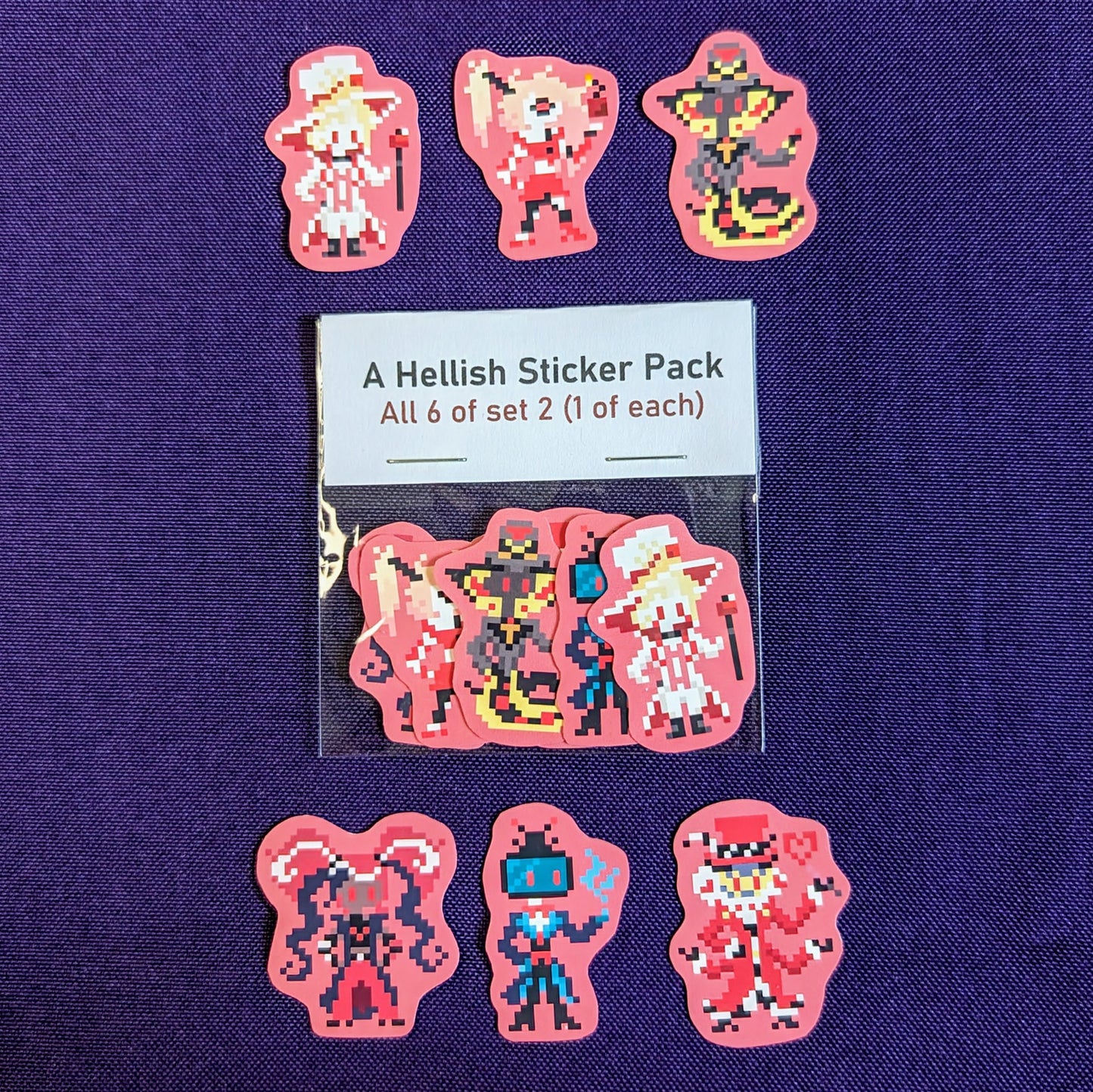 A Hellish Sticker Pack set 2