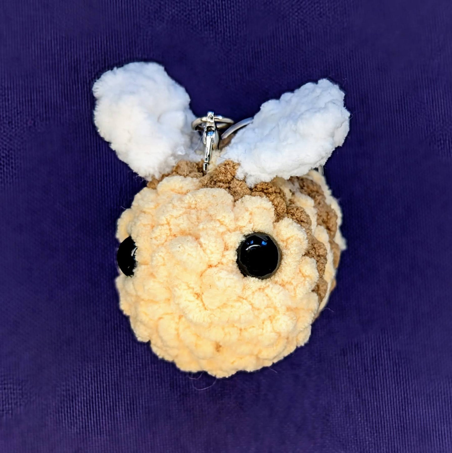Crochet Bee Keychain