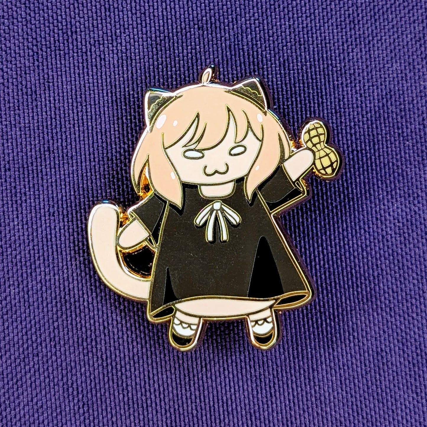 Peanut Catanya Hard Enamel Pin