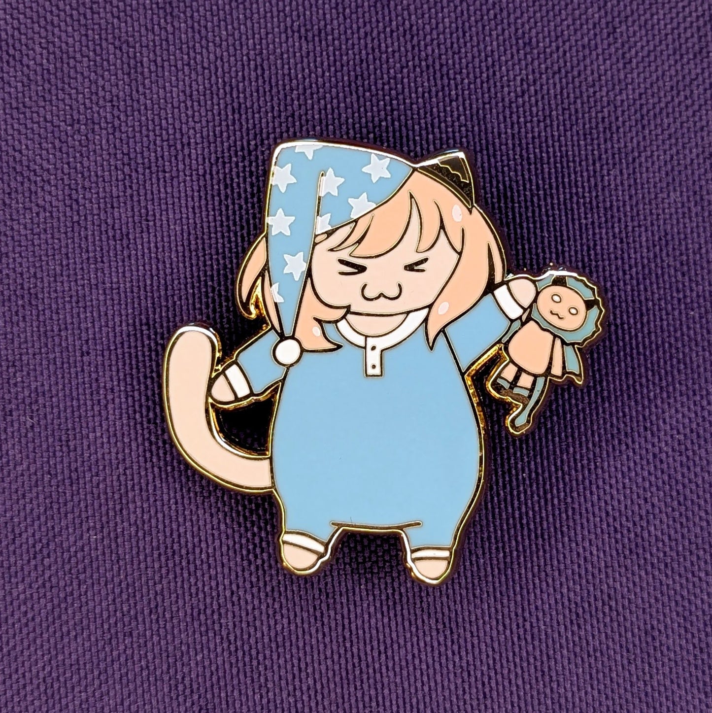 Pj Catanya Hard Enamel Pin