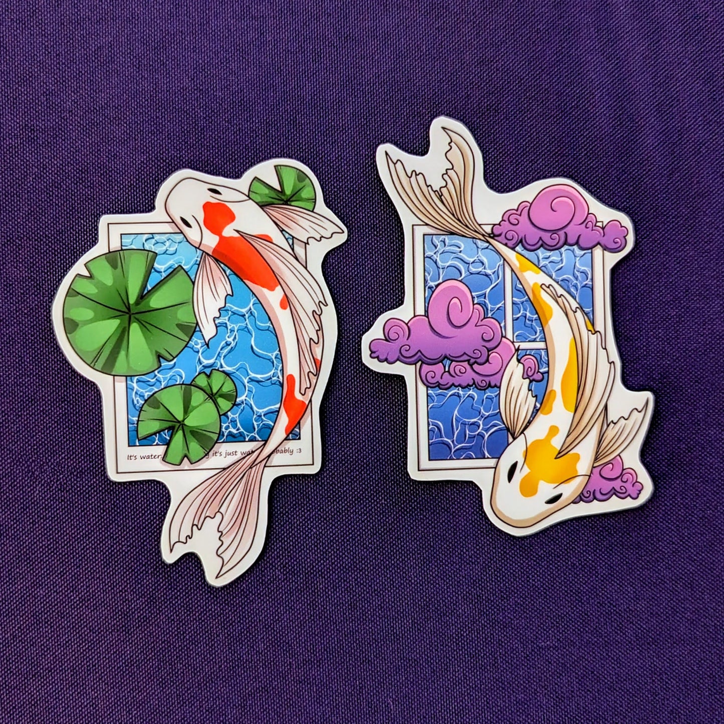 Koi Fish Sticker