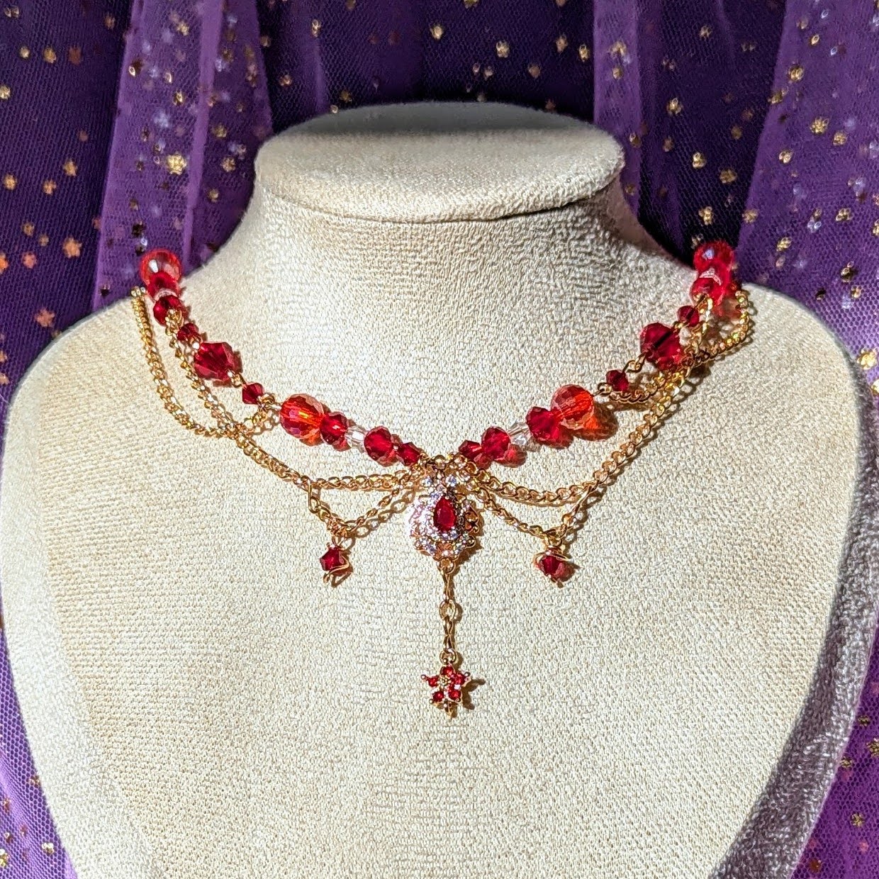 Crimson Palace Necklace