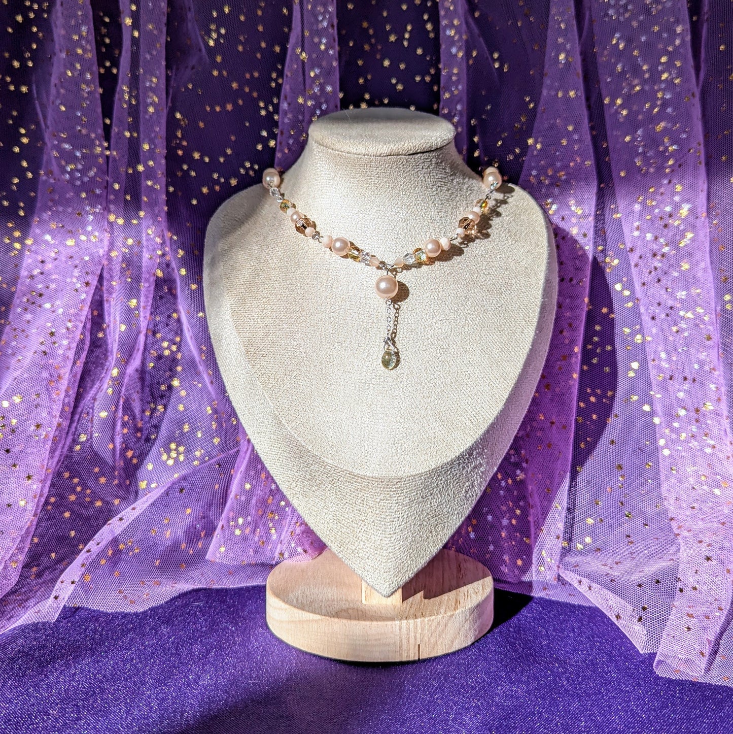 Sparkling Champagne Necklace