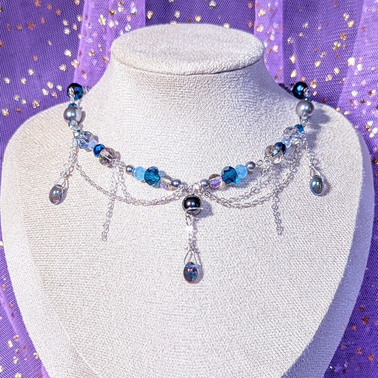 Storm at Sea Necklace