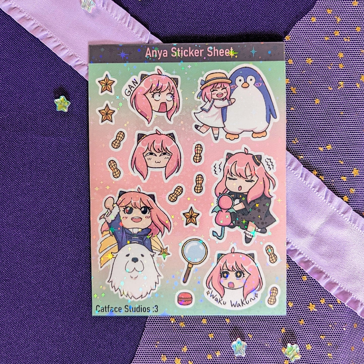 Anya Sticker Sheet