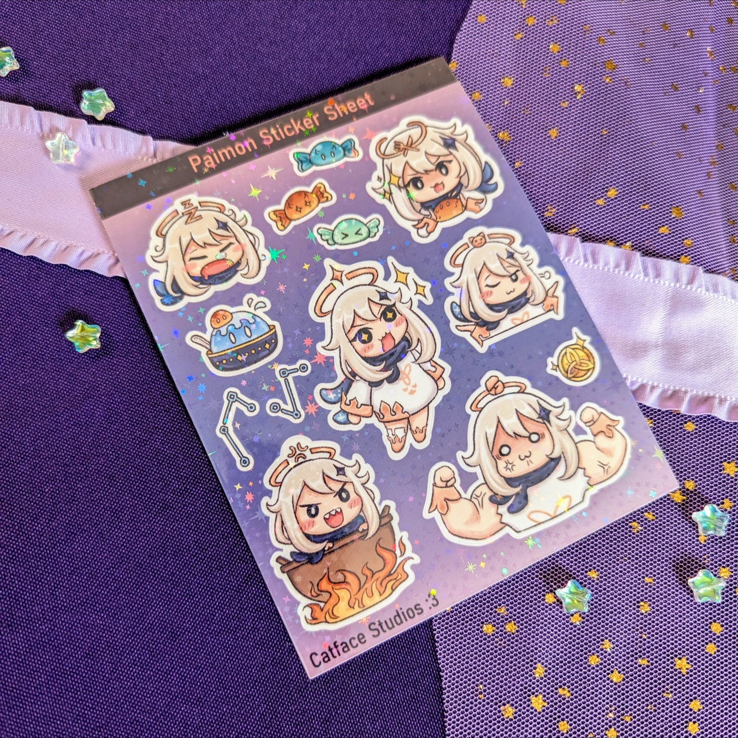 Paimon Sticker Sheet