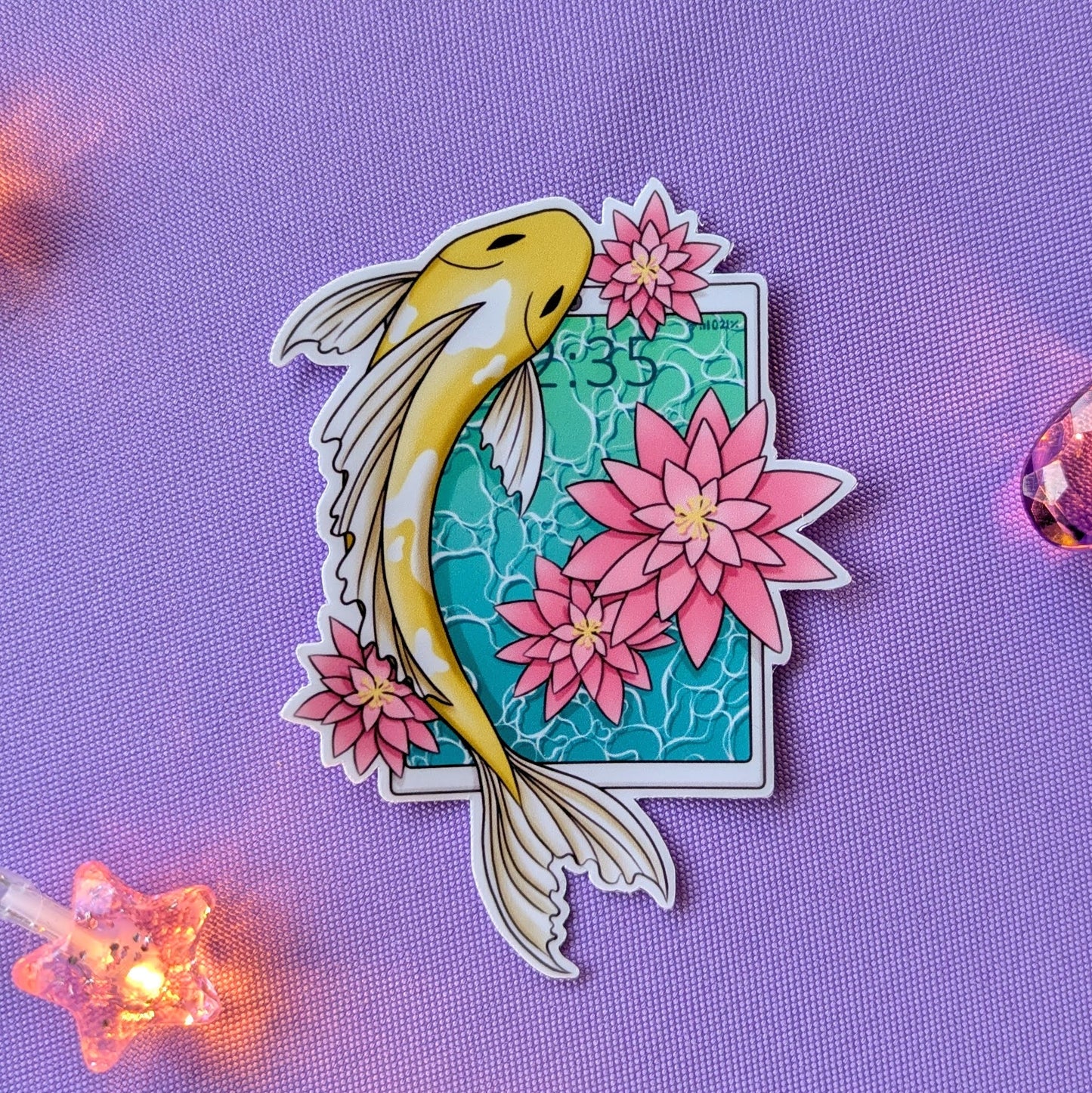 Koi Fish Sticker