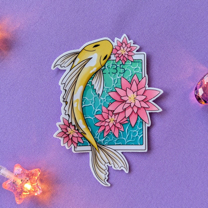 Koi Fish Sticker