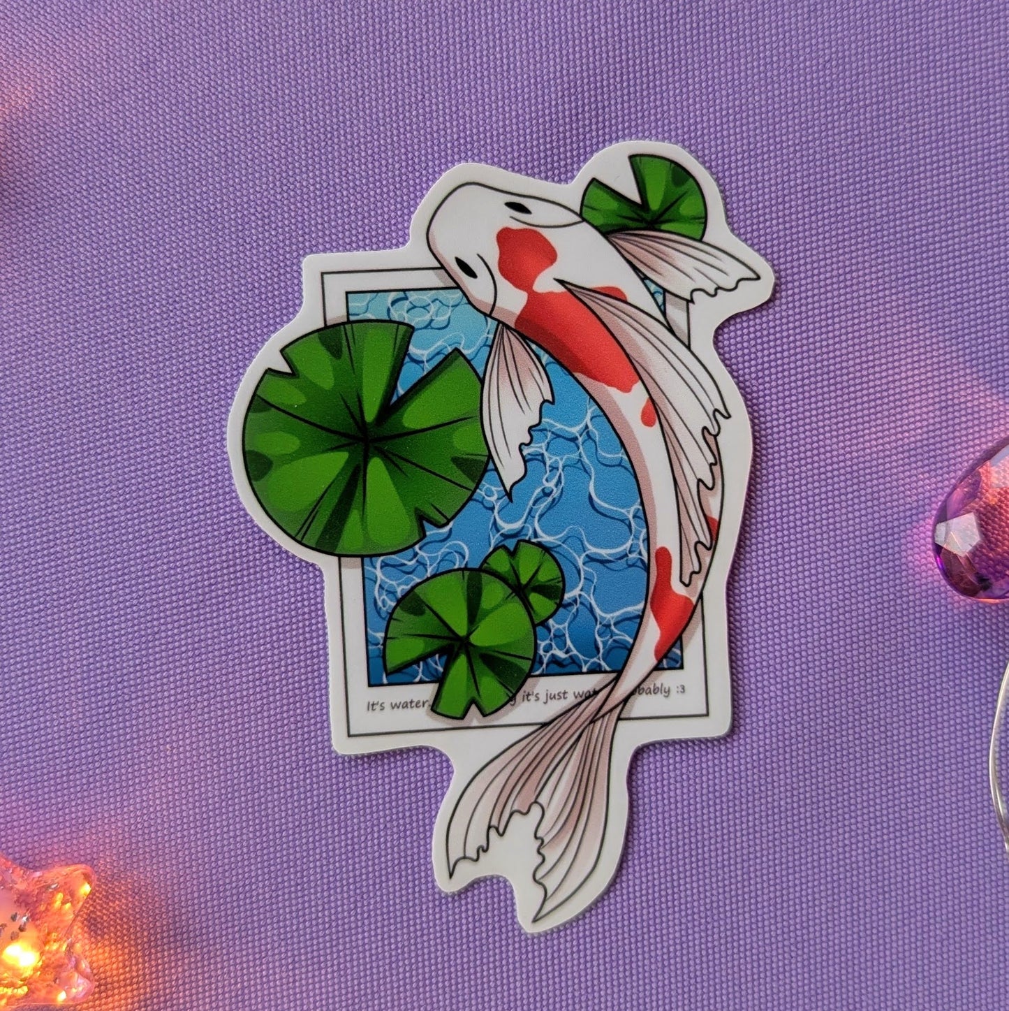 Koi Fish Sticker