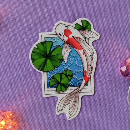 Koi Fish Sticker