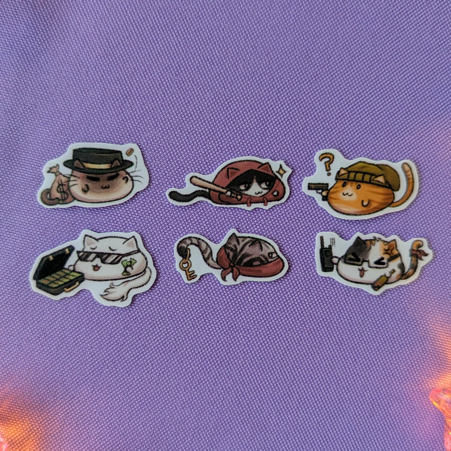 Wanted Cats Sticker Pack