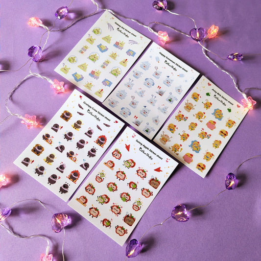 LADS Clear Sticker Sheets
