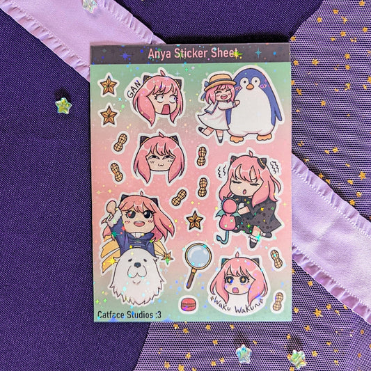 Anya Sticker Sheet