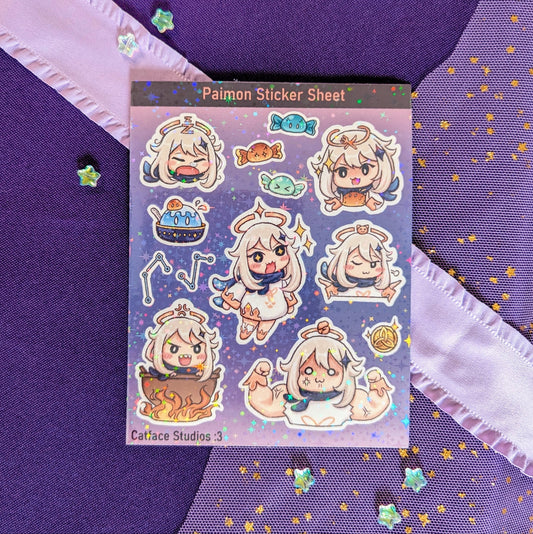 Paimon Sticker Sheet